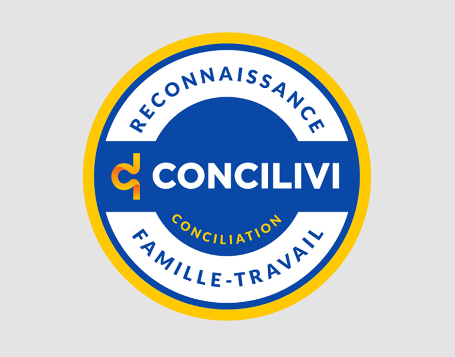 Logo Concilivi, reconnaissance famille-travail